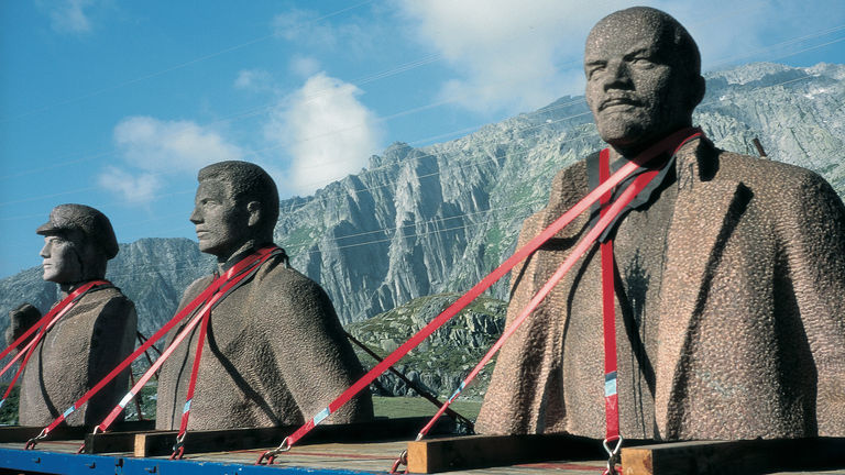 Szeemann and Lenin Crossing the Alps