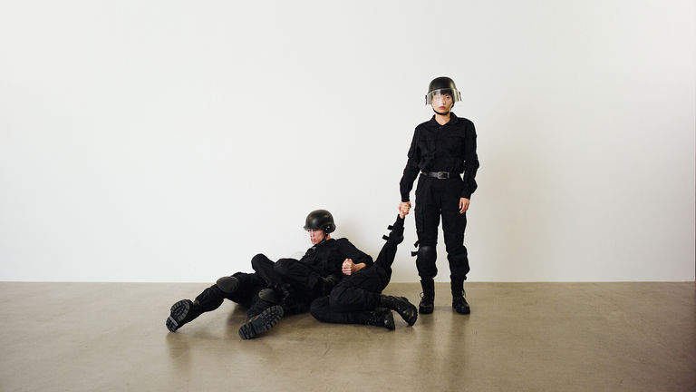 Rehearsal of the Futures: Police Training Exercises