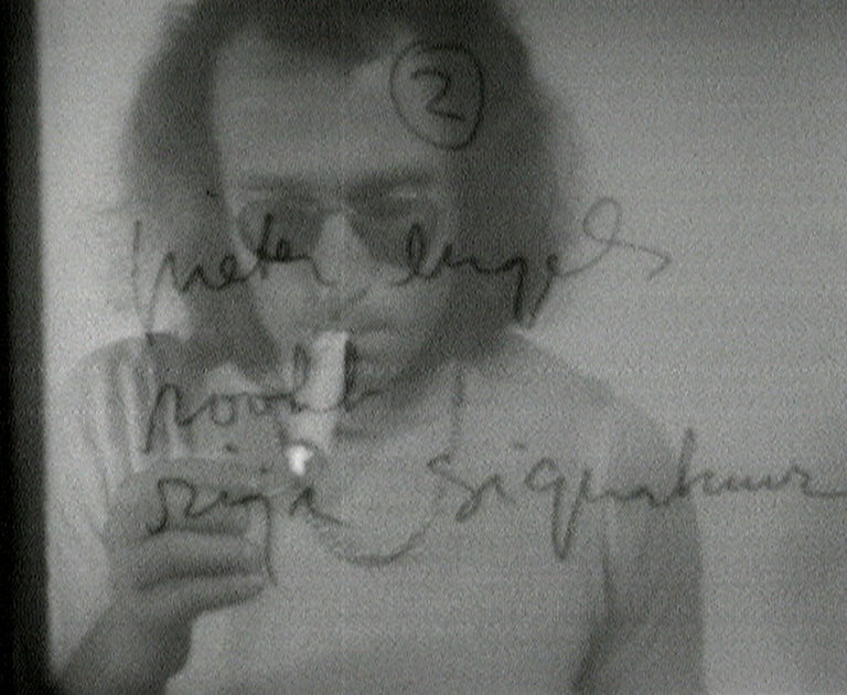 Engels Smoking His Signature, Signing the Universe